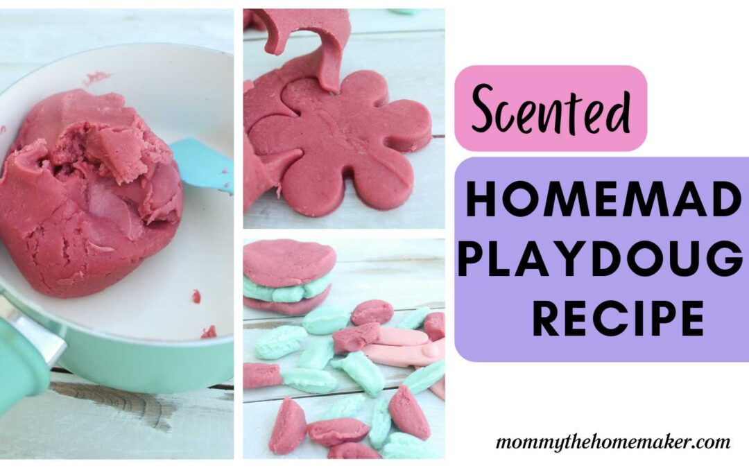 Easy SCENTED Playdough (The Best Homemade Recipe)