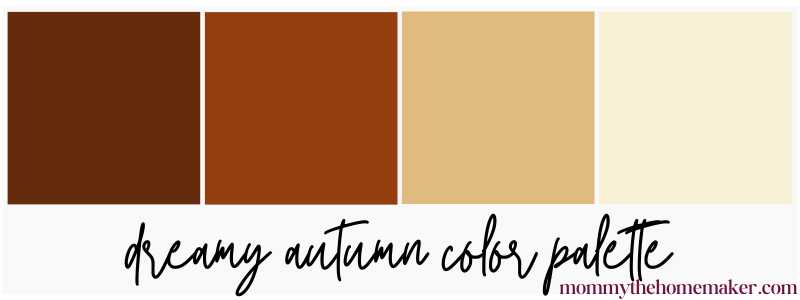 graphic of color swatch browns